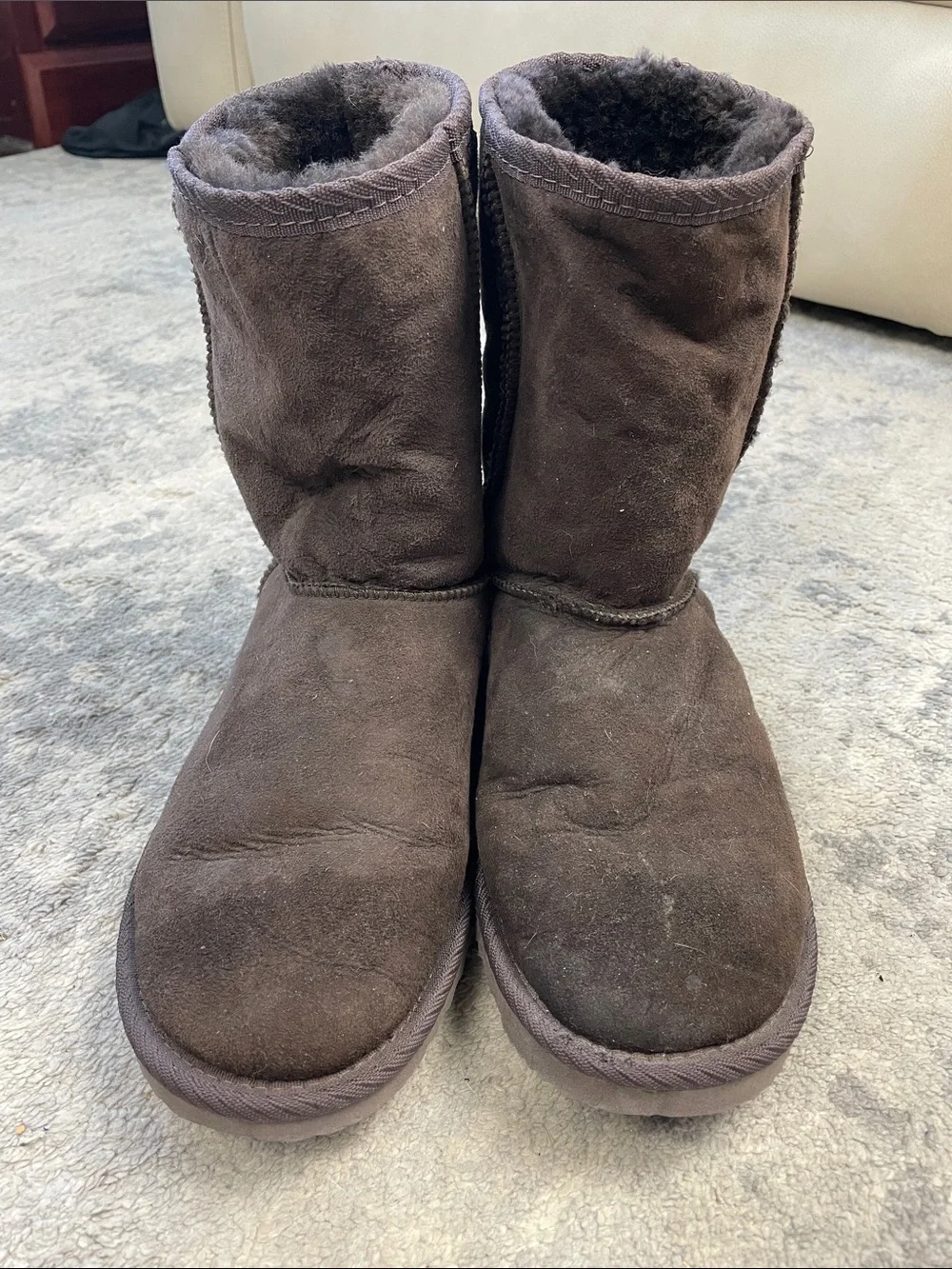 Jumbo UGG Australia Sheepskin Brown Boots